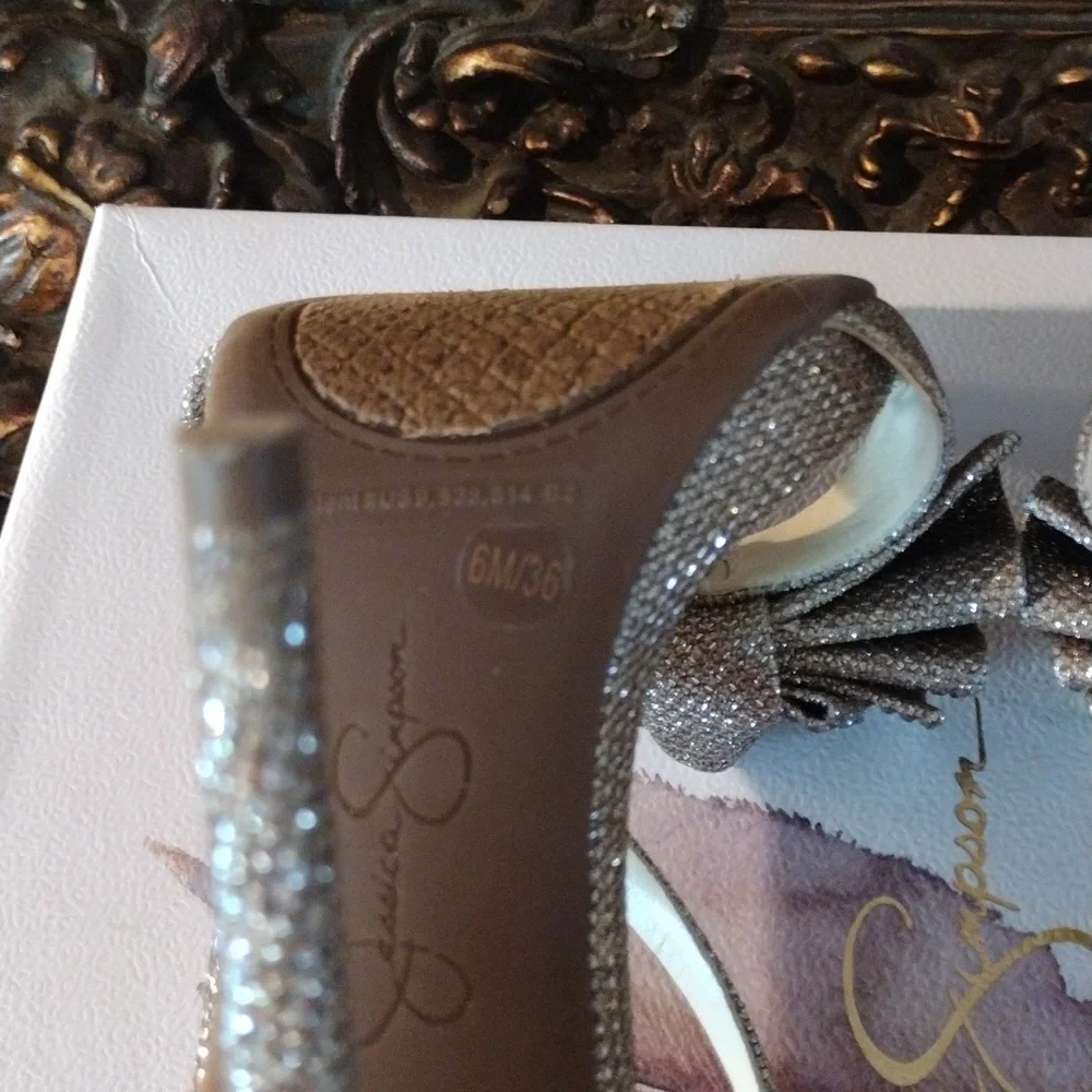 Jessica Simpson sparkle Sandals SOLD, SOLD, SOLD SOLD - Picture 7 of 12
